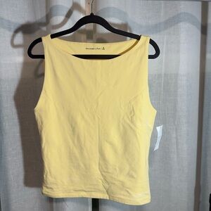 Yellow Abercrombie tank